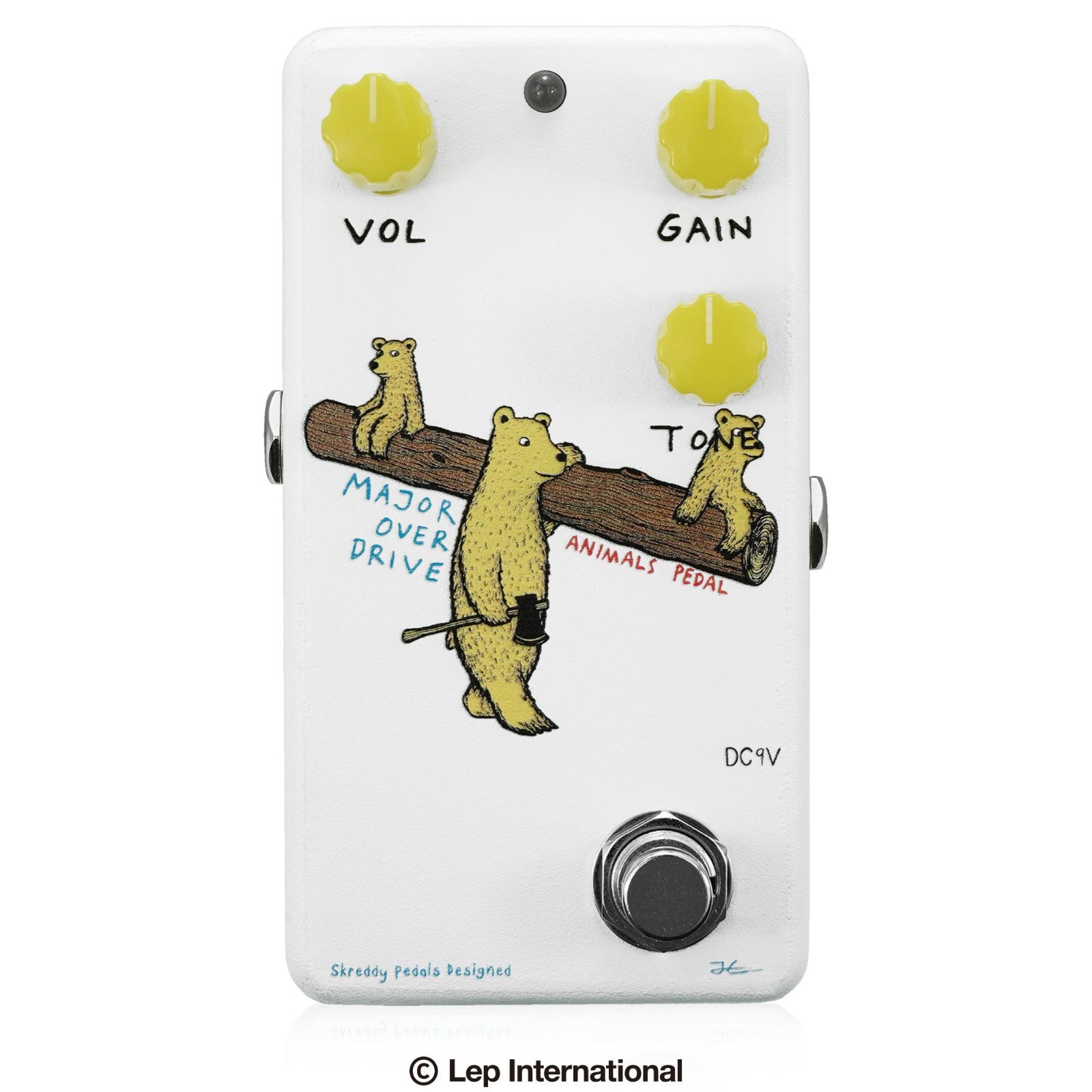 Major Overdrive セット dショッピング |Animals Pedal Custom Illustrated 014 Major