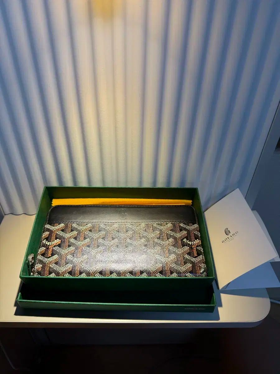 付属品完備 Goyard ゴヤール マティニョン GM 長財布 ブラック