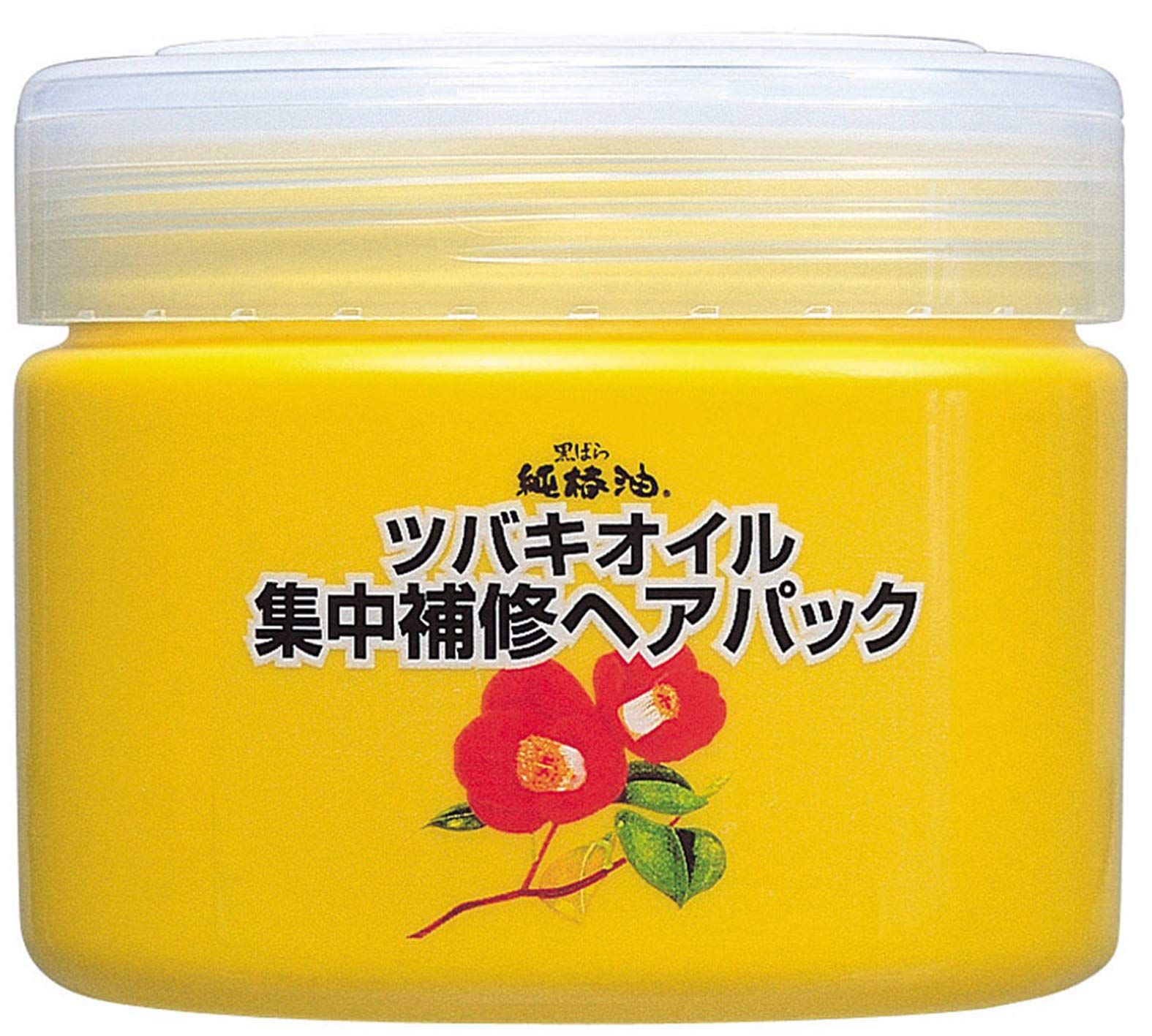 黒ばら本舗 ツバキオイル 集中補修ヘアパック 300g 