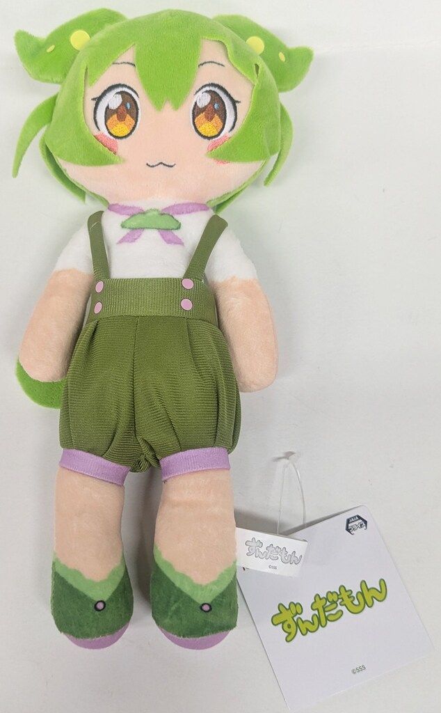 コナミ デフォルメぬいぐるみ ずんだもん 開き目 - メルカリ