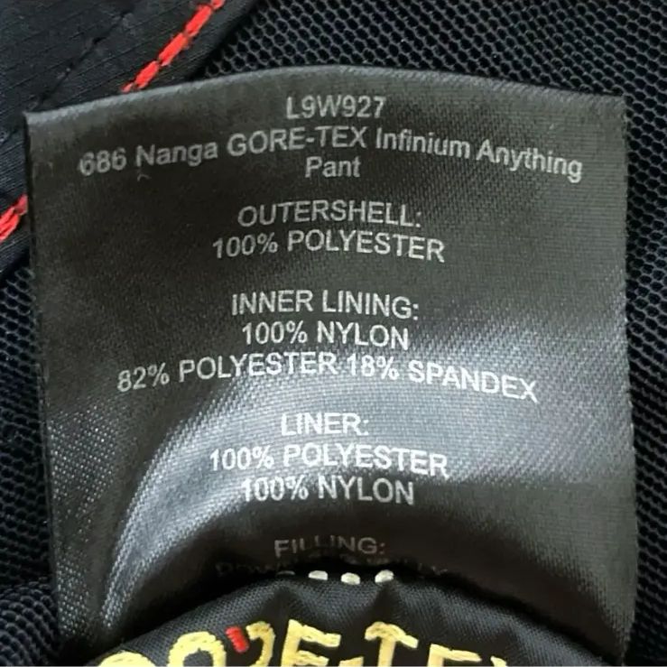  686 x NANGA ナンガ GORE TEX ゴアテックス ANYTHING カーゴパンツ S パンツ ズボン ボトムス