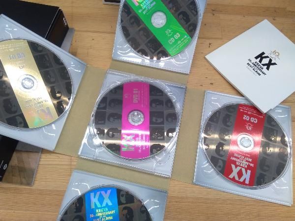 KREVA CDセット 付属品欠品 KREVA CD BEST ALBUM KX(予約限定生産盤)(2DVD付