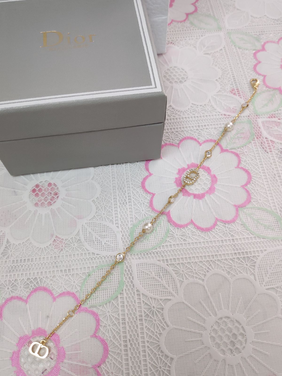 【大人可愛い♪】◆Dior◆ Clair D Lune ブレスレット dior ブレスレット Clair D Lune｜Yahoo!フリマ（旧PayPayフリマ）