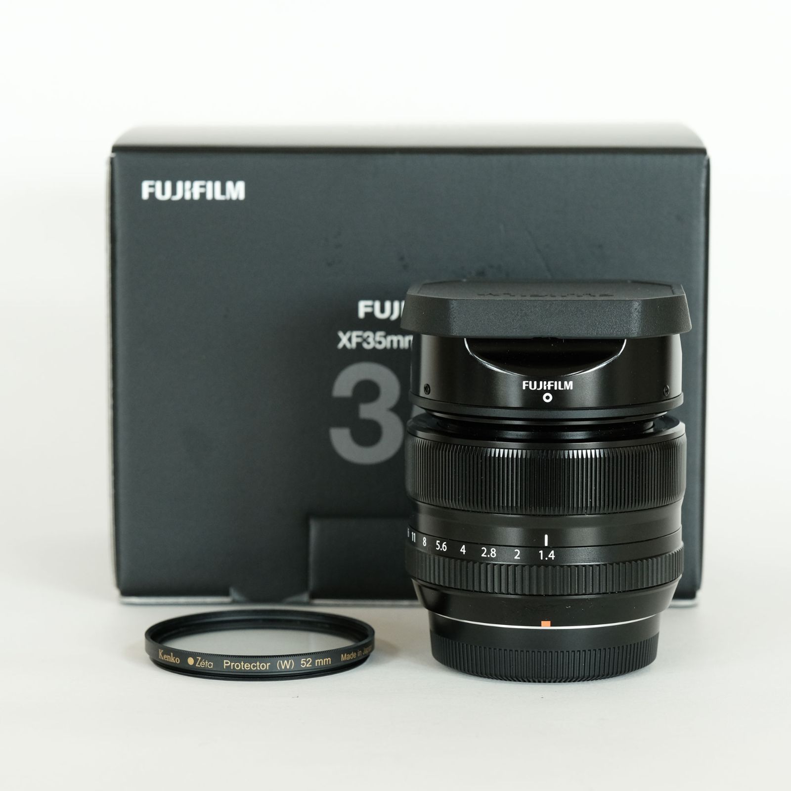 美品】Fujifilm XF35mmF1.4 R フィルター付き箱付き