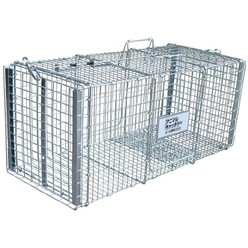 丸十金網株式会社 猫の保護器 28x28x65 シルバー 0