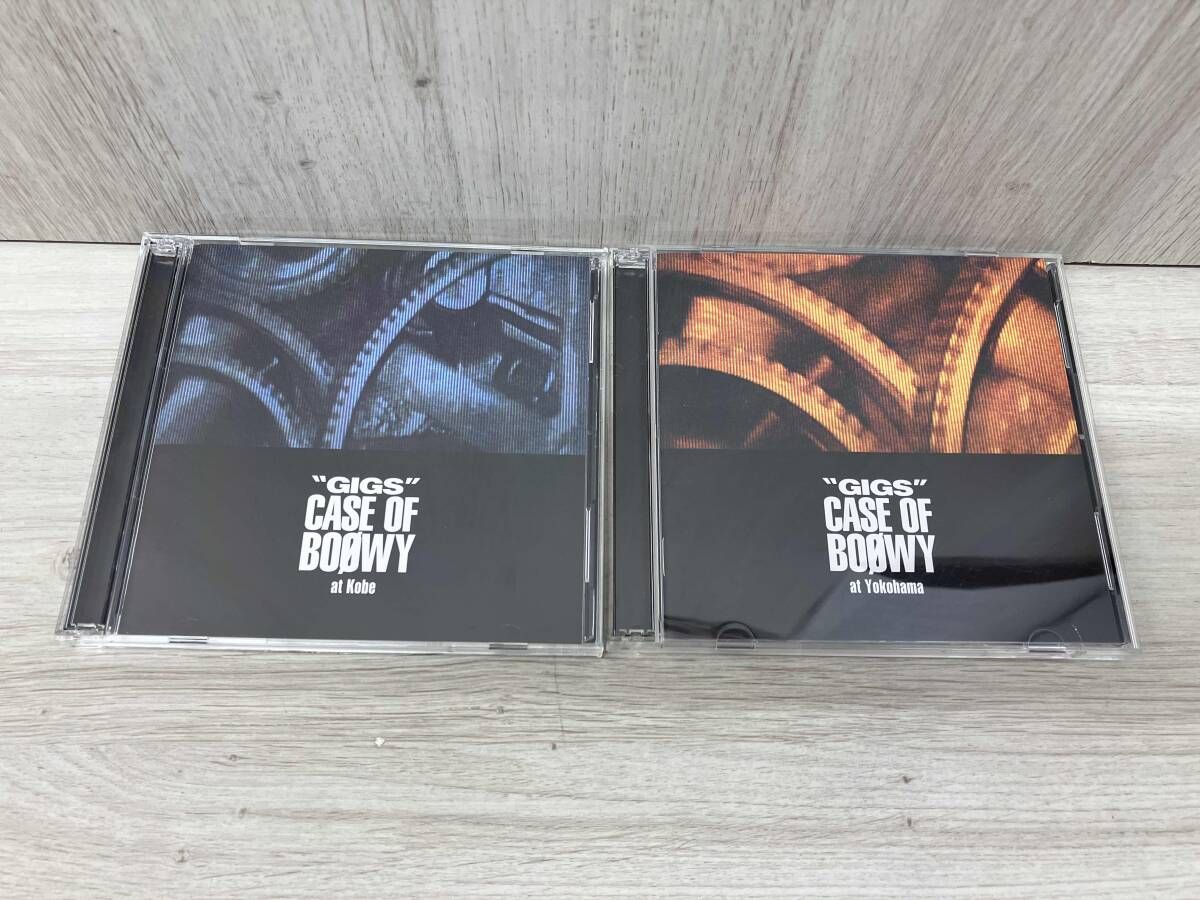 BOΦWY CD 'GIGS' CASE OF BOφWY-THE ORIGINAL-(完全限定盤