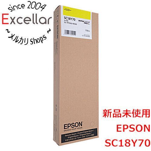 [bn:4] EPSON　インクカートリッジ SC18Y70　イエロー