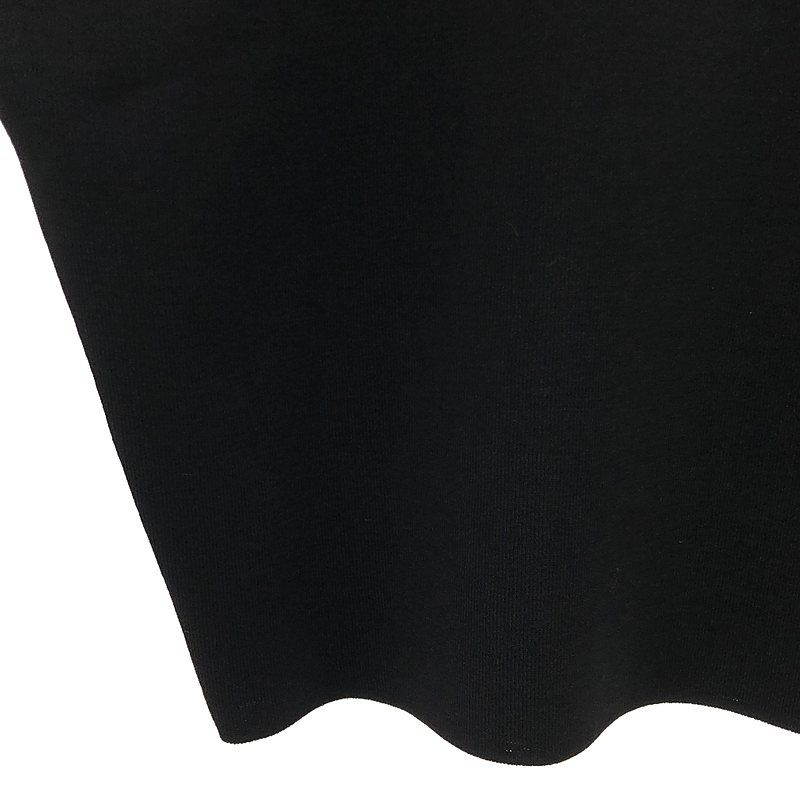 【美品】  AURALEE / オーラリー | WOOL RECYCLE POYESTER HIGH GAUGE RIB KNIT BIG SLEEVELESS PULLOVER ウール混 ハイゲージ ニットTシャツ | 0 | ブラック | レディース 美品】 AURALEE / オーラリー | WOOL RECYCLE POYESTER HIGH GAUGE RIB