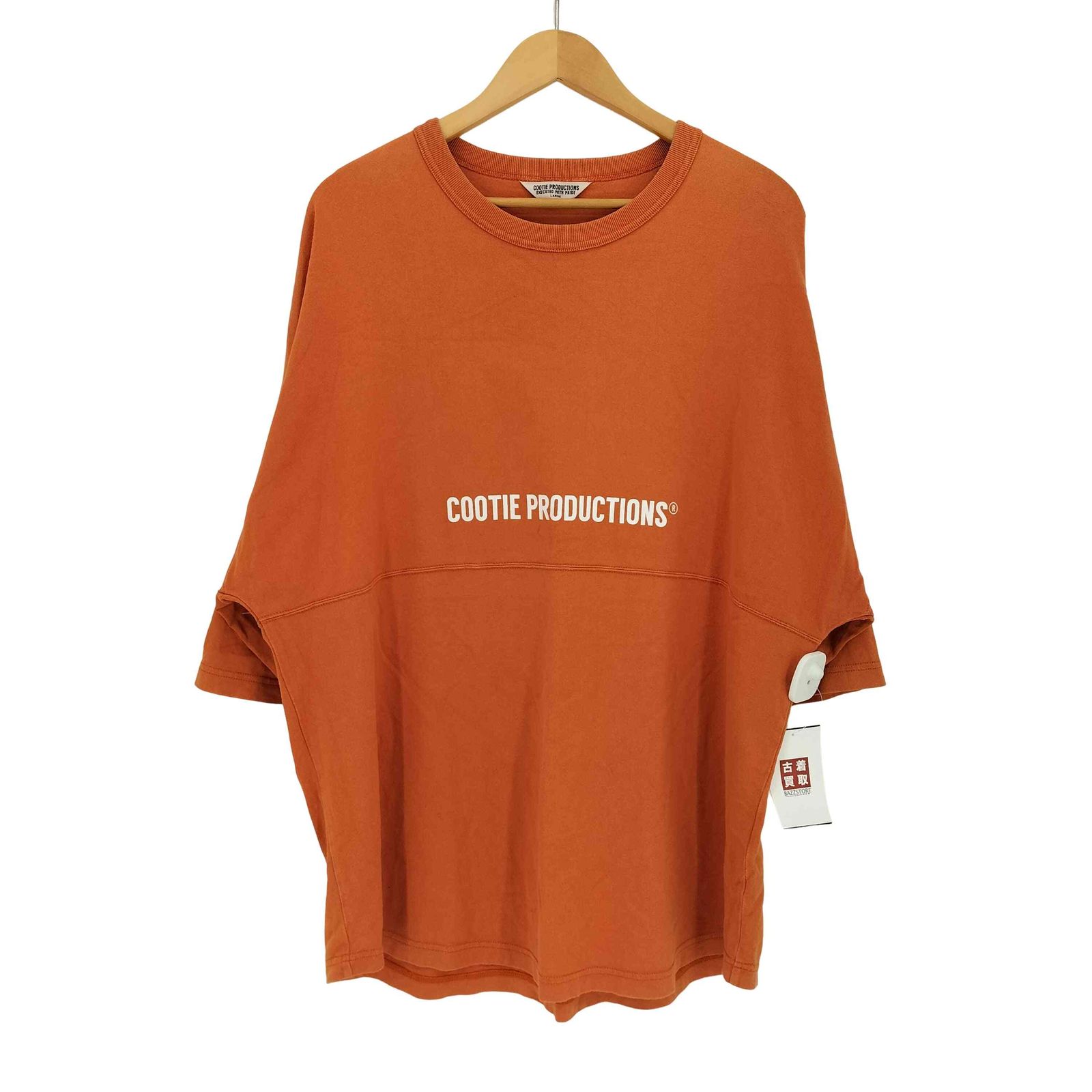 クーディプロダクション cootie productions FootBALL OVERSIZED S/S 