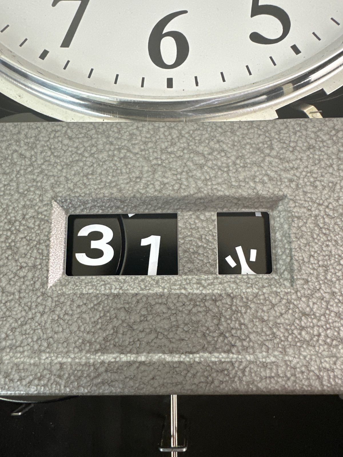 フォロー割対象商品】未使用！SEIKO 30日巻き箱型ゼンマイ振り子