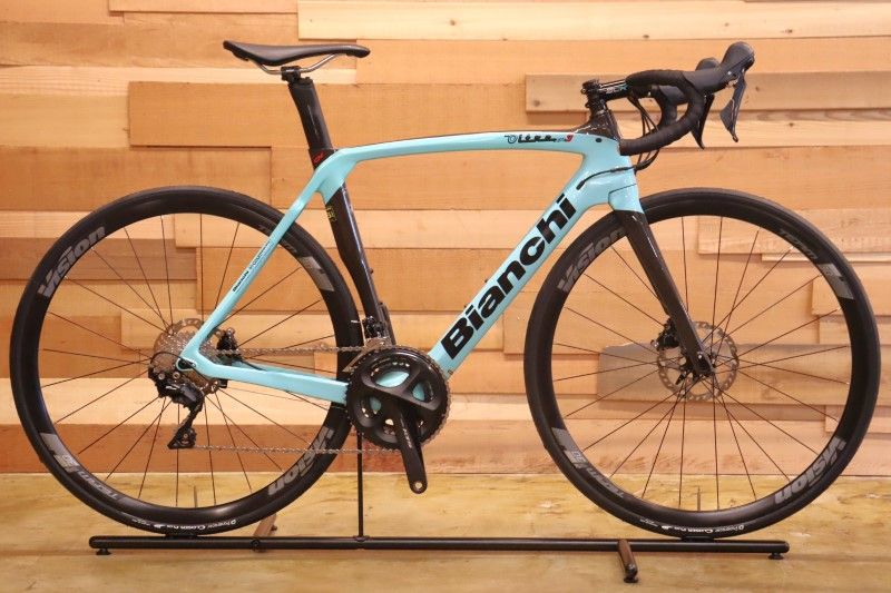 送料込み】カーボンホイール付 Bianchi オルトレXR3 105 55 送料込み