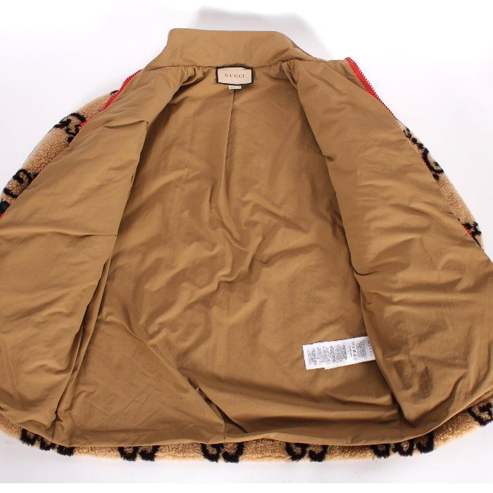 グッチ GG ウール ジップ ジャケット 716385 XJEU6 2099 GUCCI グッチ GG ウール ジップ ジャケット 716385 XJEU6 2099 S