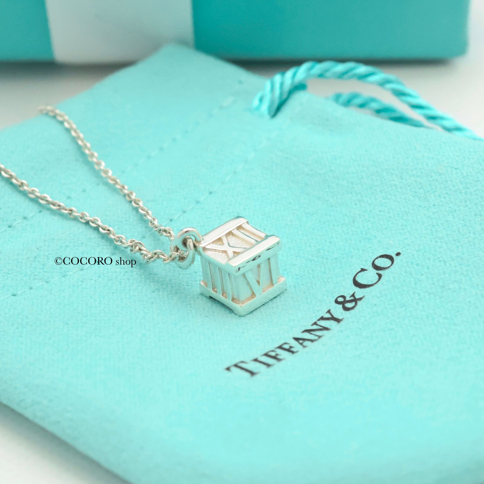 1円 ティファニー アトラス キューブ 925 シルバー ネックレス CO029 664681円～ 925 TIFFANY\u0026Co. ティファニー アトラスキューブ