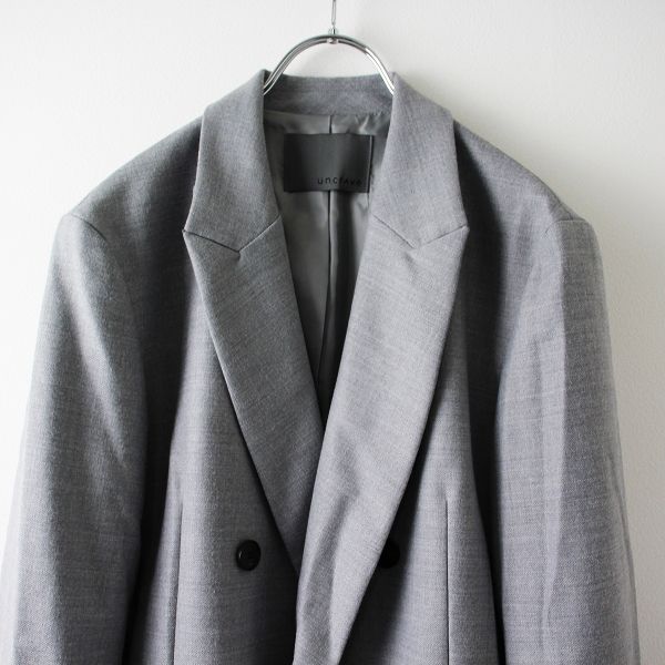 美品 uncrave アンクレイヴ カレンダードツイル ジャケット 1/グレー  