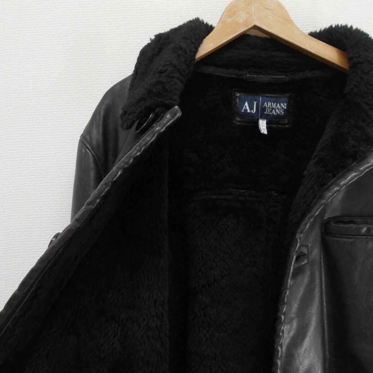 ARMANI JEANS アルマーニジーンズ PVCコーティング フェイク