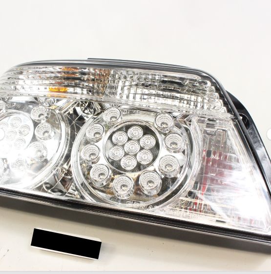 クリアクリスタルクローム LEDテールライトランプ
