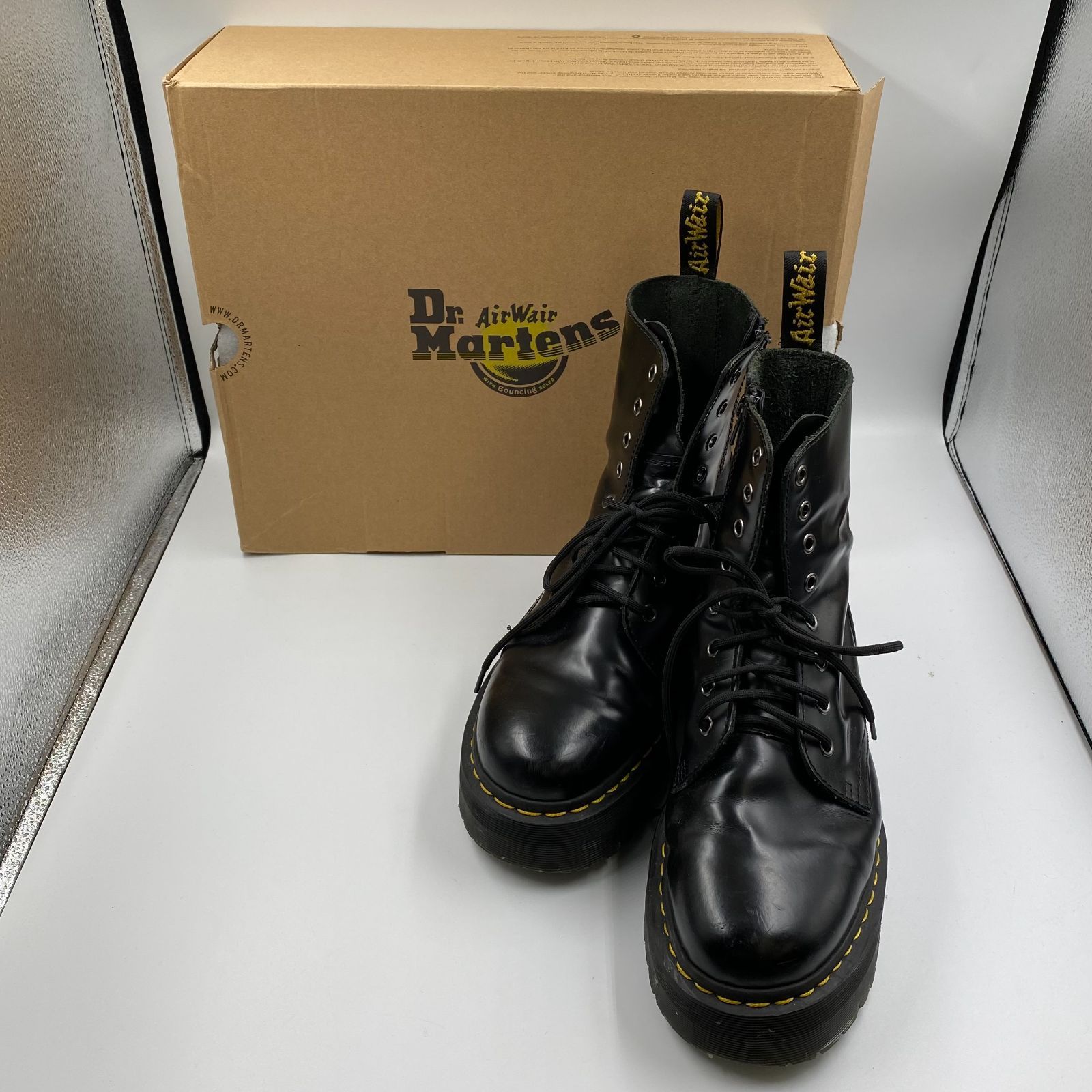 Dr.Martens JADON 8ホールブーツ 26.5cm ブラック - メルカリ