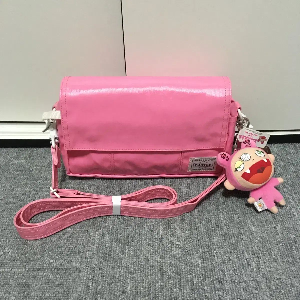 Porter ポーター ピンク クロスバッグ