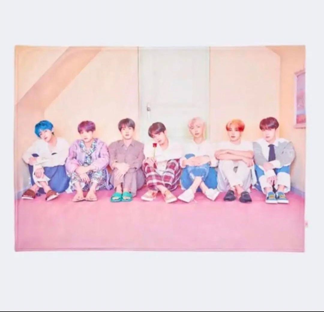 BTS 公式 グッズ Blanket ブランケット Boy with luv BWL 新品未