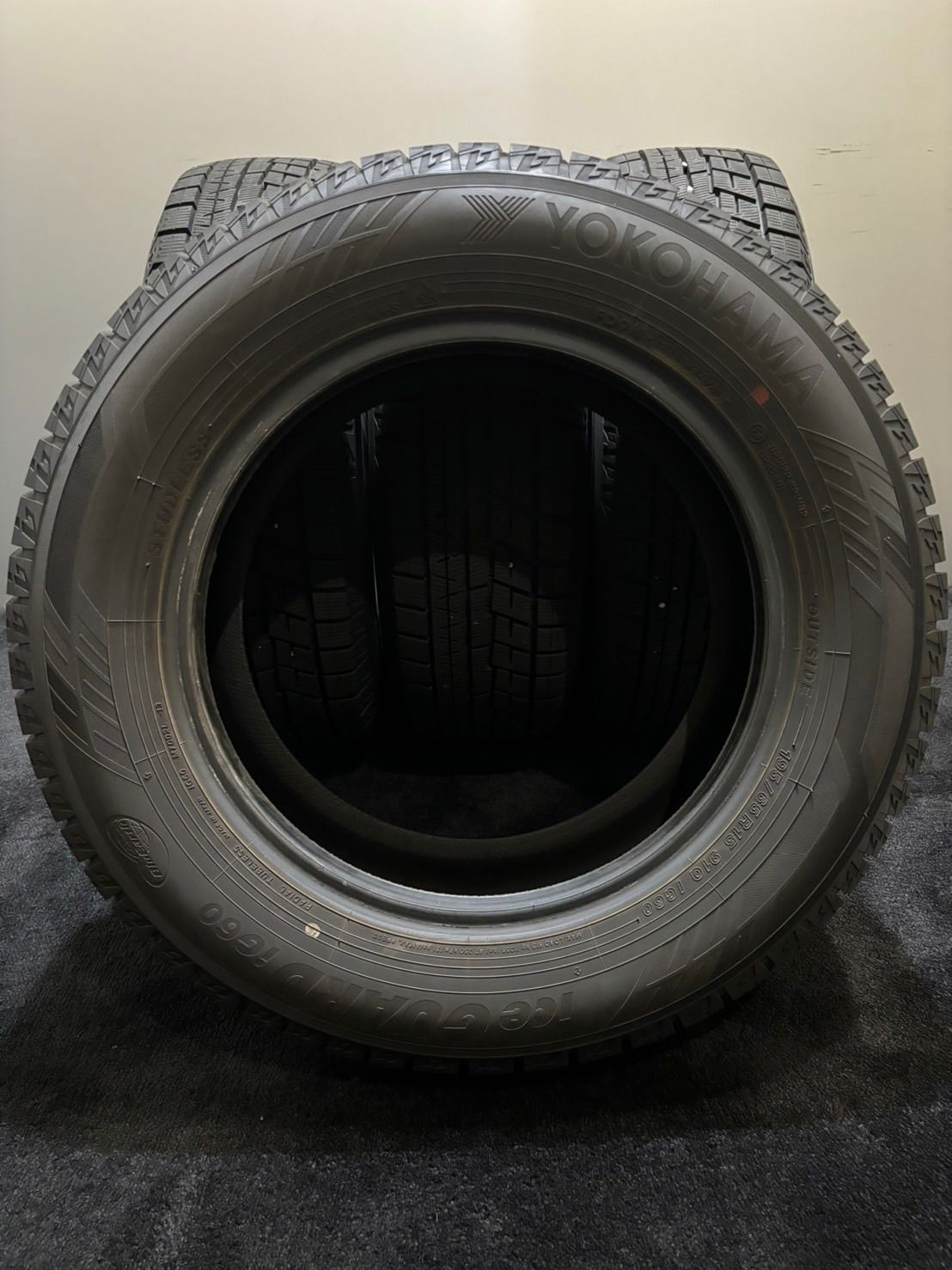 ☆195/65R15 YOKOHAMA/ice GUARD iG60 23年製 スタッドレス 4本