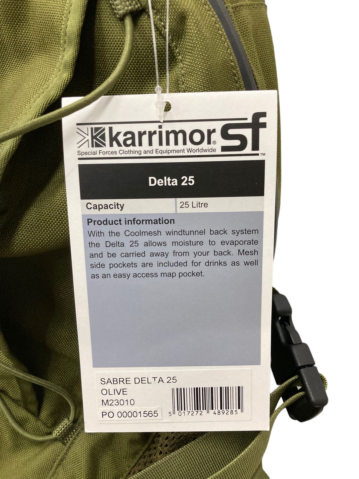 KARRIMOR カリマー SF SABRE DELTA 25 セイバーデルタ25 バックパック