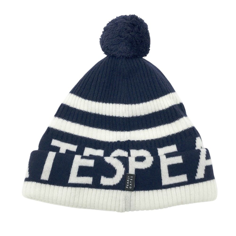 PEARLY GATES パーリーゲイツ ニットキャップ ネイビー系 FR 240101501233 ゴルフウェア ストスト