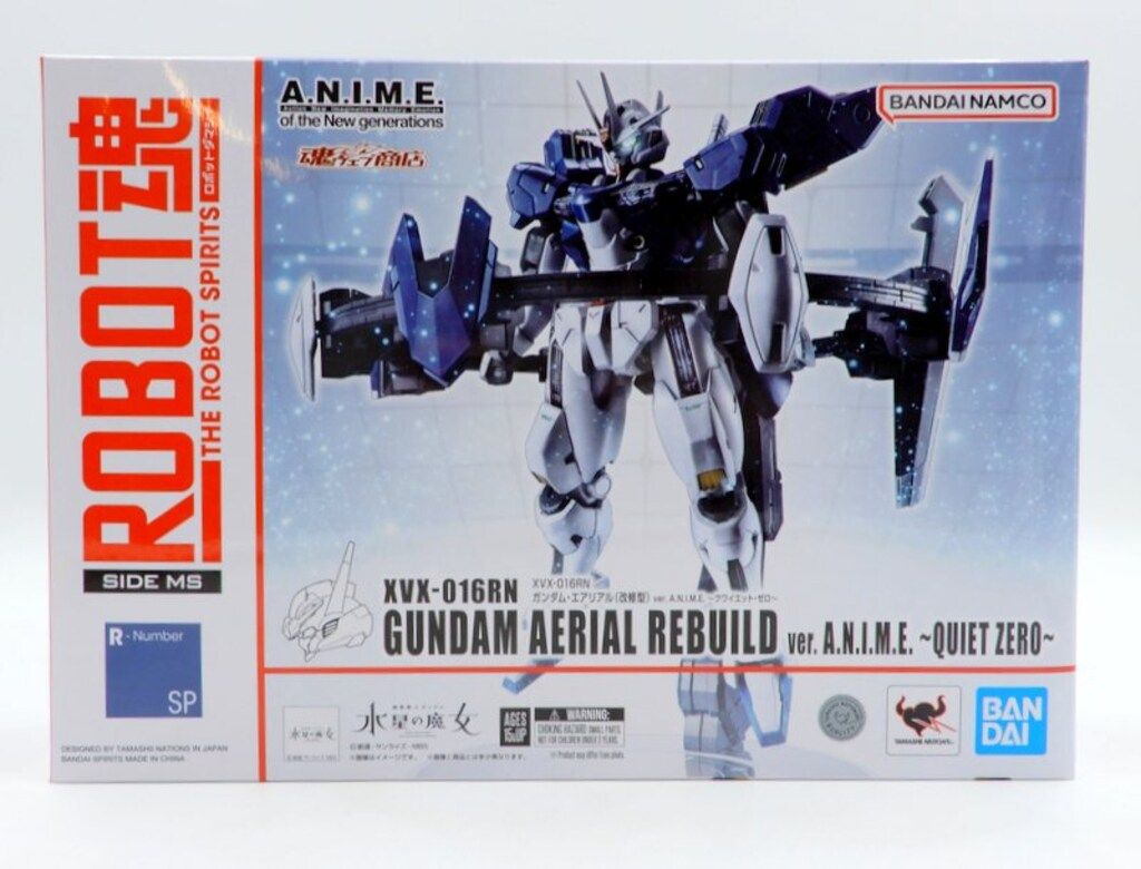 BANDAI SPIRITS ROBOT魂 u003cSIDE MSu003e 機動戦士ガンダム 水星の魔女 XVX-016RN ガンダム・エアリアル(改修型) ver. A.N.I.M.E. ~クワイエット・ゼロ~ SP