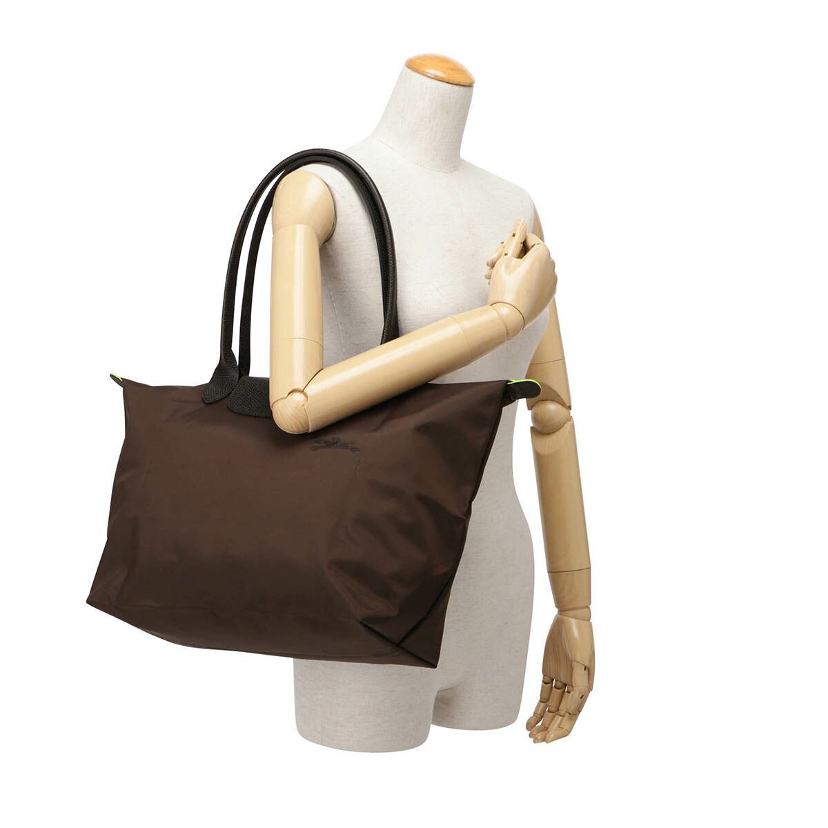 新品 ロンシャン LONGCHAMP トートバッグ ル・プリアージュ グリーン