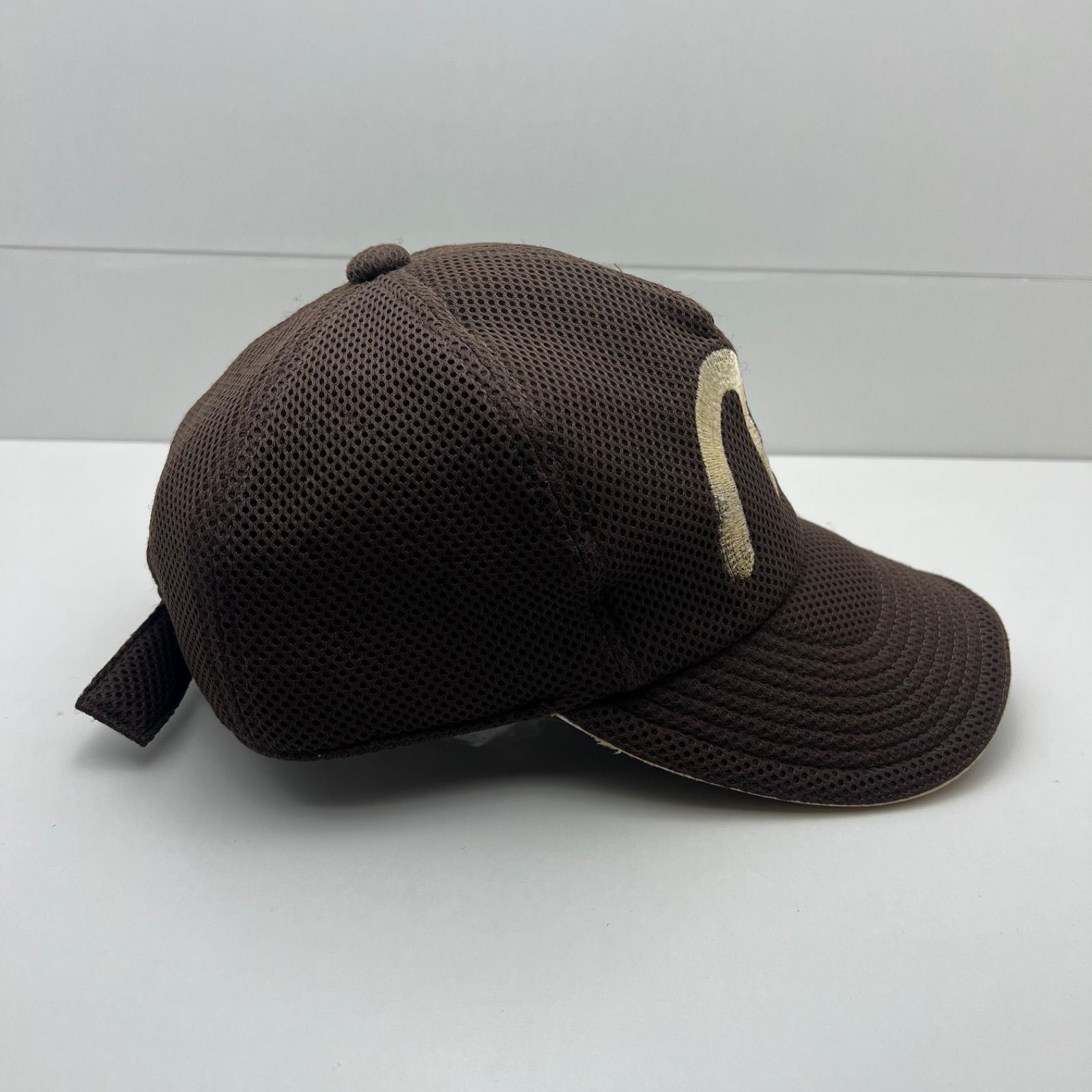EVISU KAMOME MESH CAP brown F エビス エヴィス メッシュ