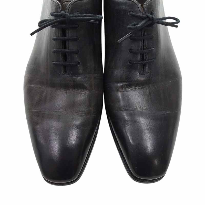 ファビ/FABI イタリア製 チェック柄 レザー ビジネス シューズ