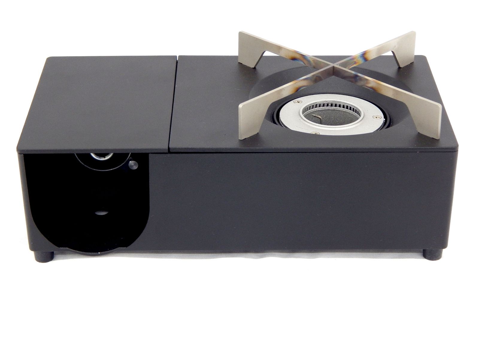 アマダナ フルアルミダイキャストボディ小型カセットコンロ