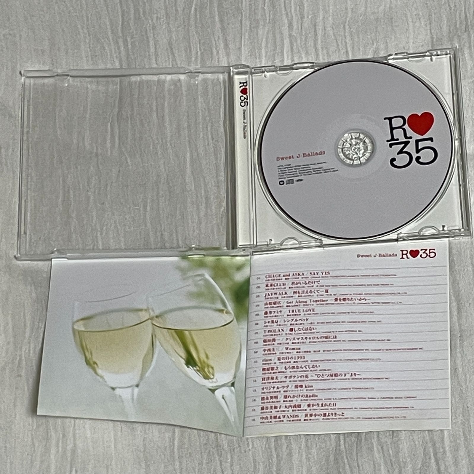 オムニバス｜R35（アールサンジュウゴ）Sweet  J-Ballads｜中古CD｜德永英明／中山美穂