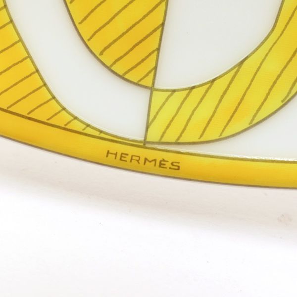 HERMES ソレイユ ドゥ エルメス デザートプレート 21cm ペア 2枚セット