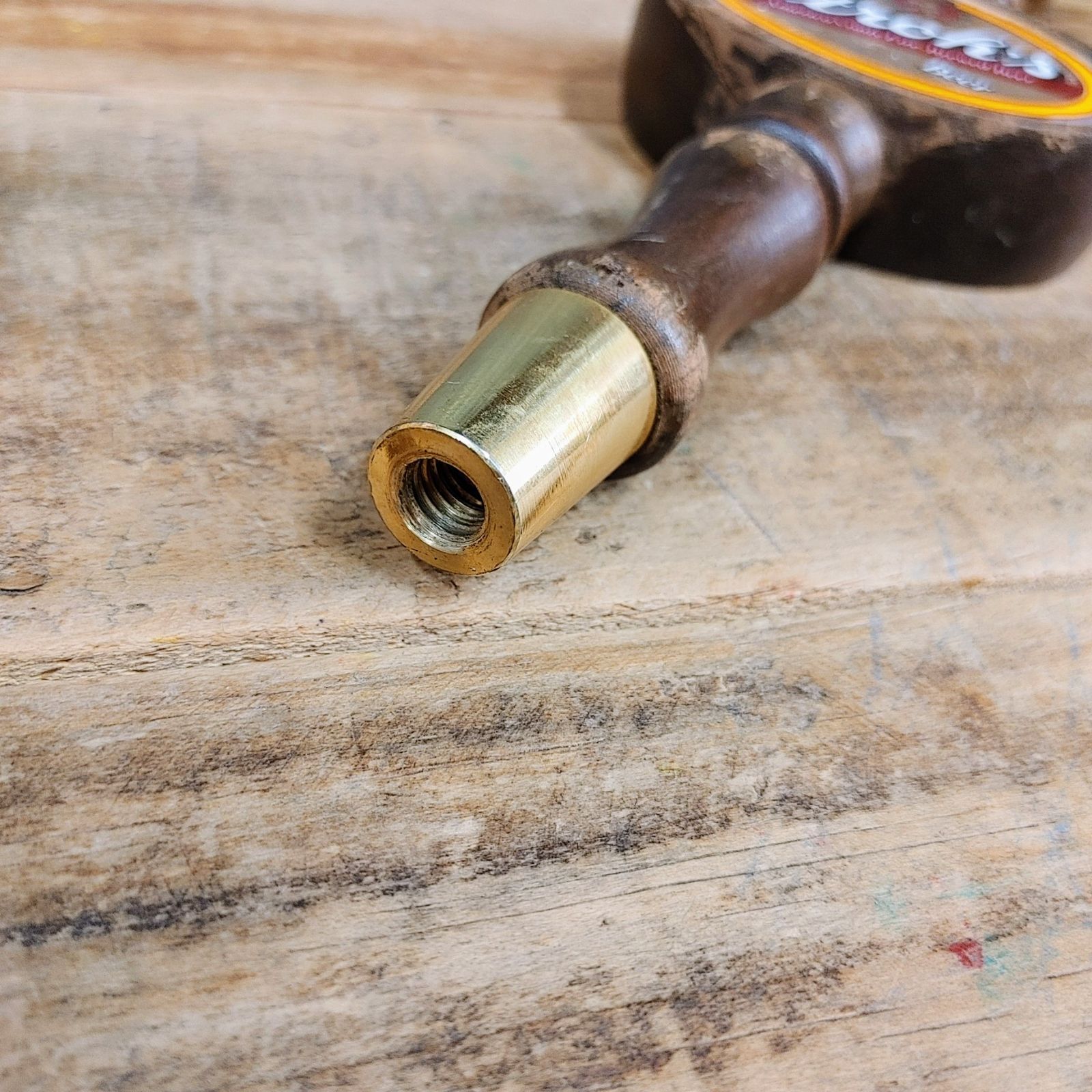 即決ビンテージ★ ストローズ STROH’s ビールサーバーノブ タップハンドル / NA437 ★1点限り★ Stroh\u0027s ストローズ ビアサーバーノブ ビールサーバーノブ