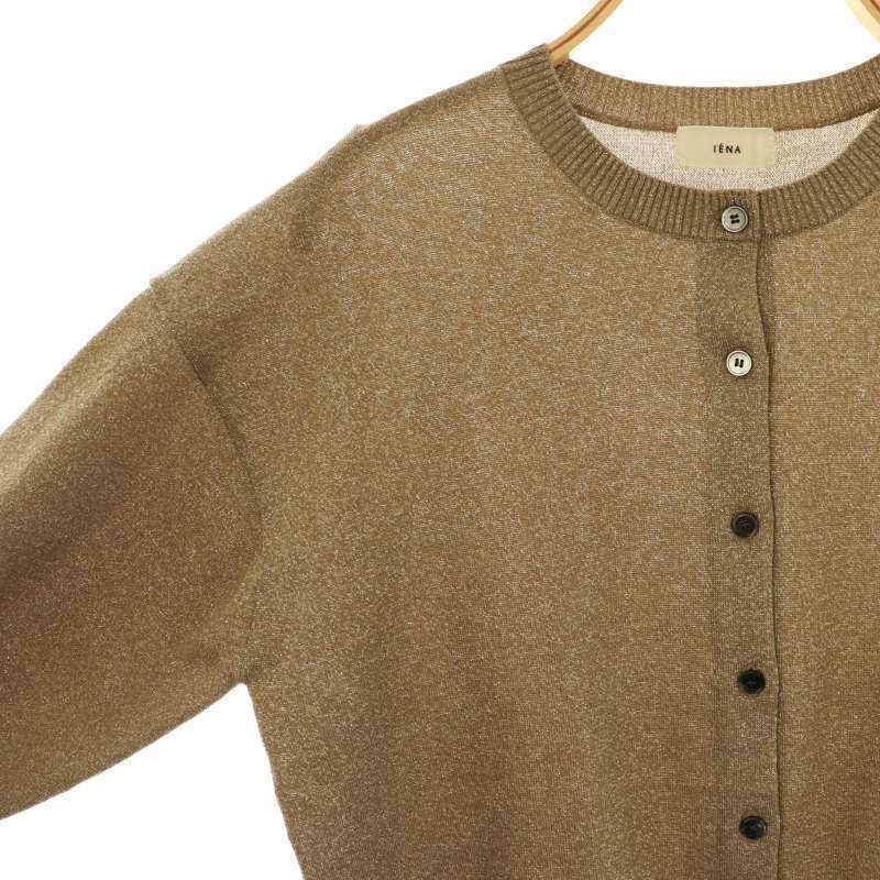 IENA - イエナ 24AW LEVITA ロングスリーブクルーカーディガン ニット 長袖 LEVITA ロングスリーブクルーカーディガン（カーディガン/ボレロ