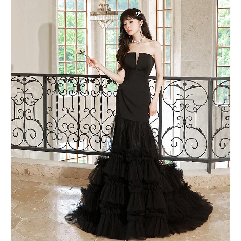 アールズガウン] ロングドレス 結婚式 母親 親族 マザーズドレス 家族