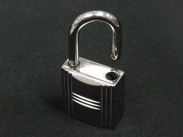 □美品□ HERMES エルメス カデナ 南京錠 パドロック 110 鍵 キー