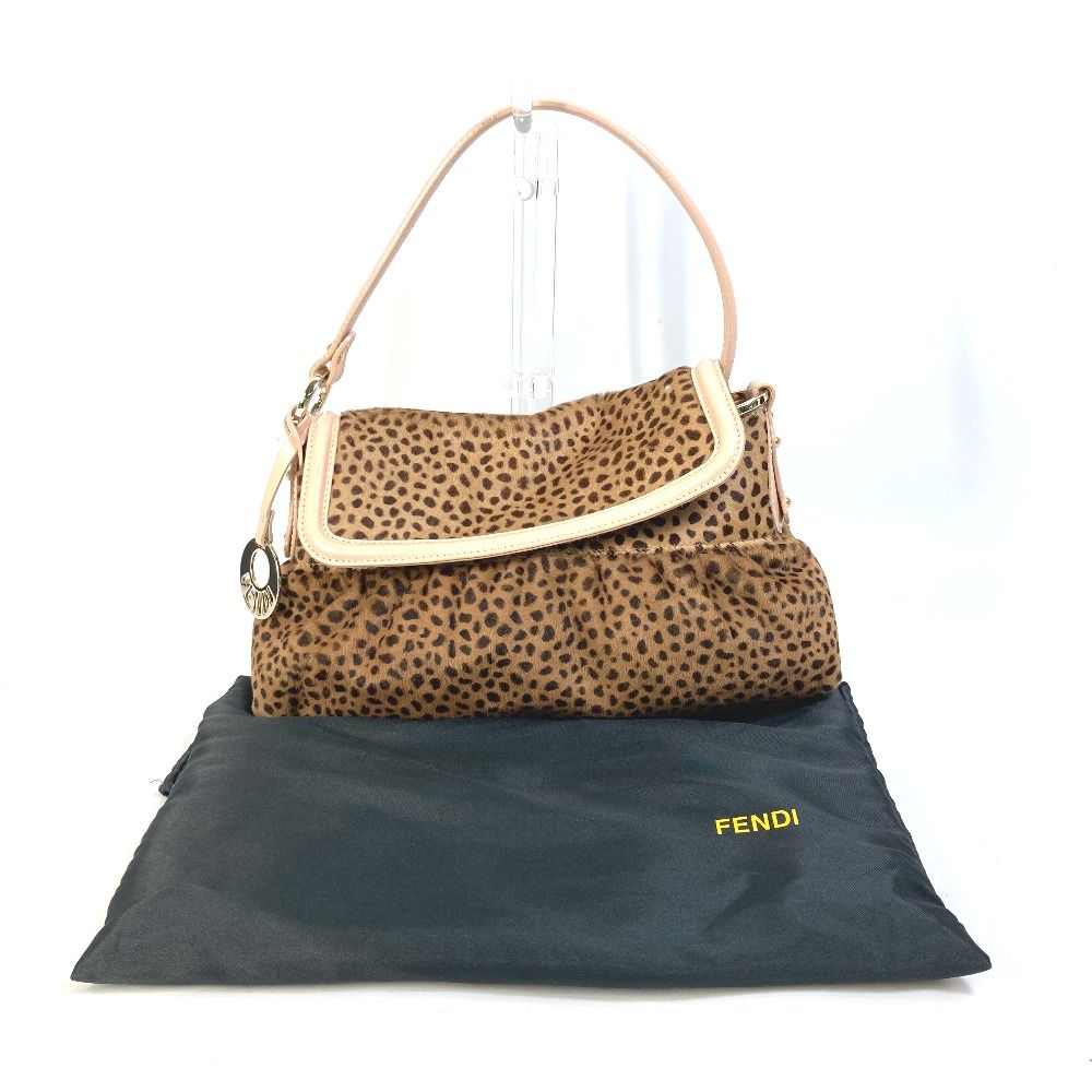 FENDI フェンディ ショルダーバッグ レオパード 豹 ヒョウ