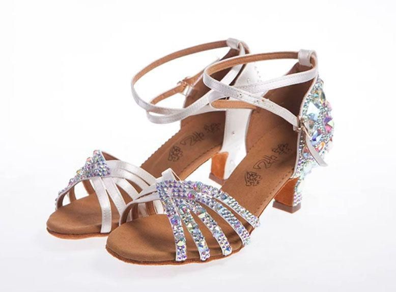 社交ダンス ラテン シューズ サンダル 22.5～25.0?　オーダーメイド