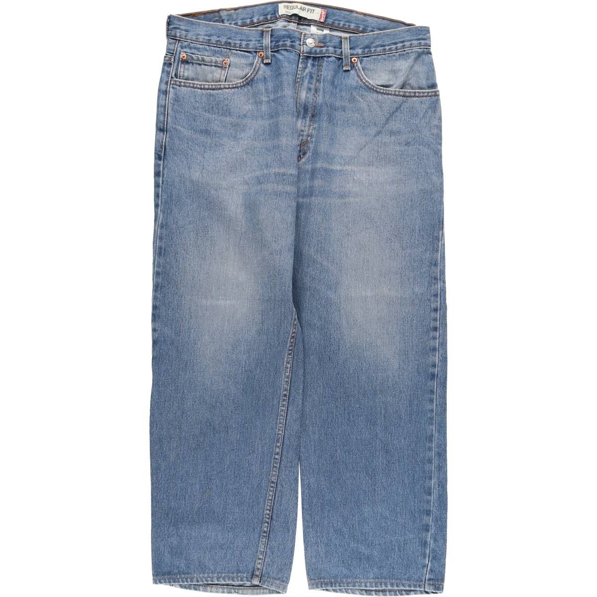 古着 リーバイス Levi s 505 REGULAR FIT テーパードデニムパンツ メンズw36相当|eaa543112