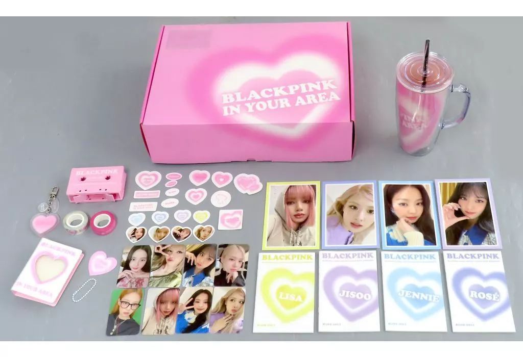 中古】グッズセット BLACKPINK BLINK PREMIUM MEMBERSHIP KIT