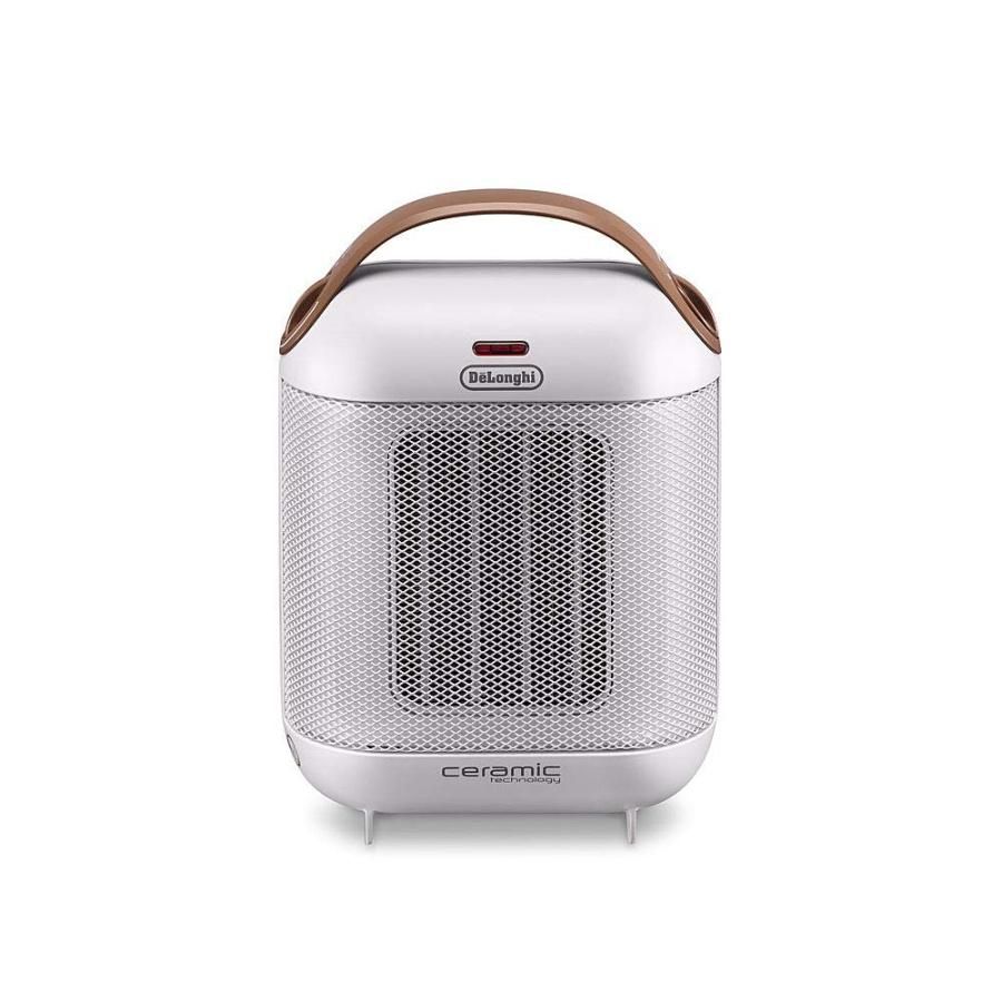 De Longhi デロンギ ファンヒーター カプスーラ HFX30C11-IW セラミックヒーター 足もと 手さき イタリアンデザイン コンパ