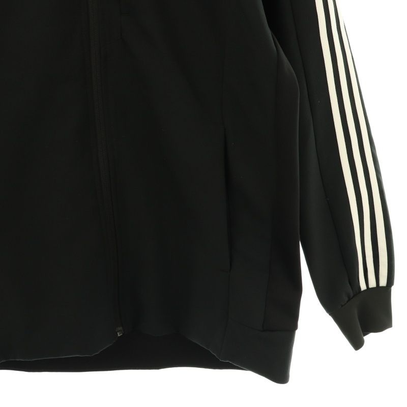 アディダス adidas ジップアップジャケット L ブラック ホワイト