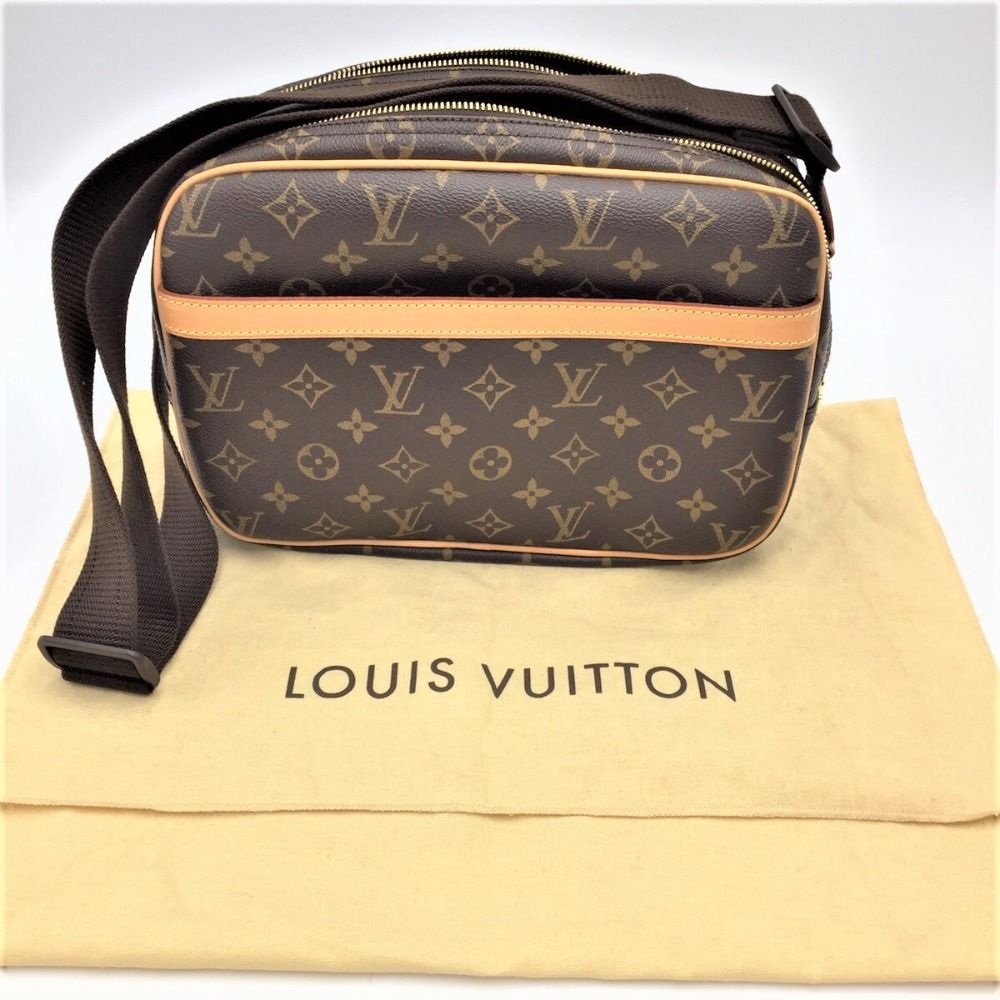 ◎美品　ルイヴィトン リポーターPM M45254 モノグラム ショルダーバッグ LOUIS VUITTON ルイ・ヴィトン リポーターPM モノグラム M45254