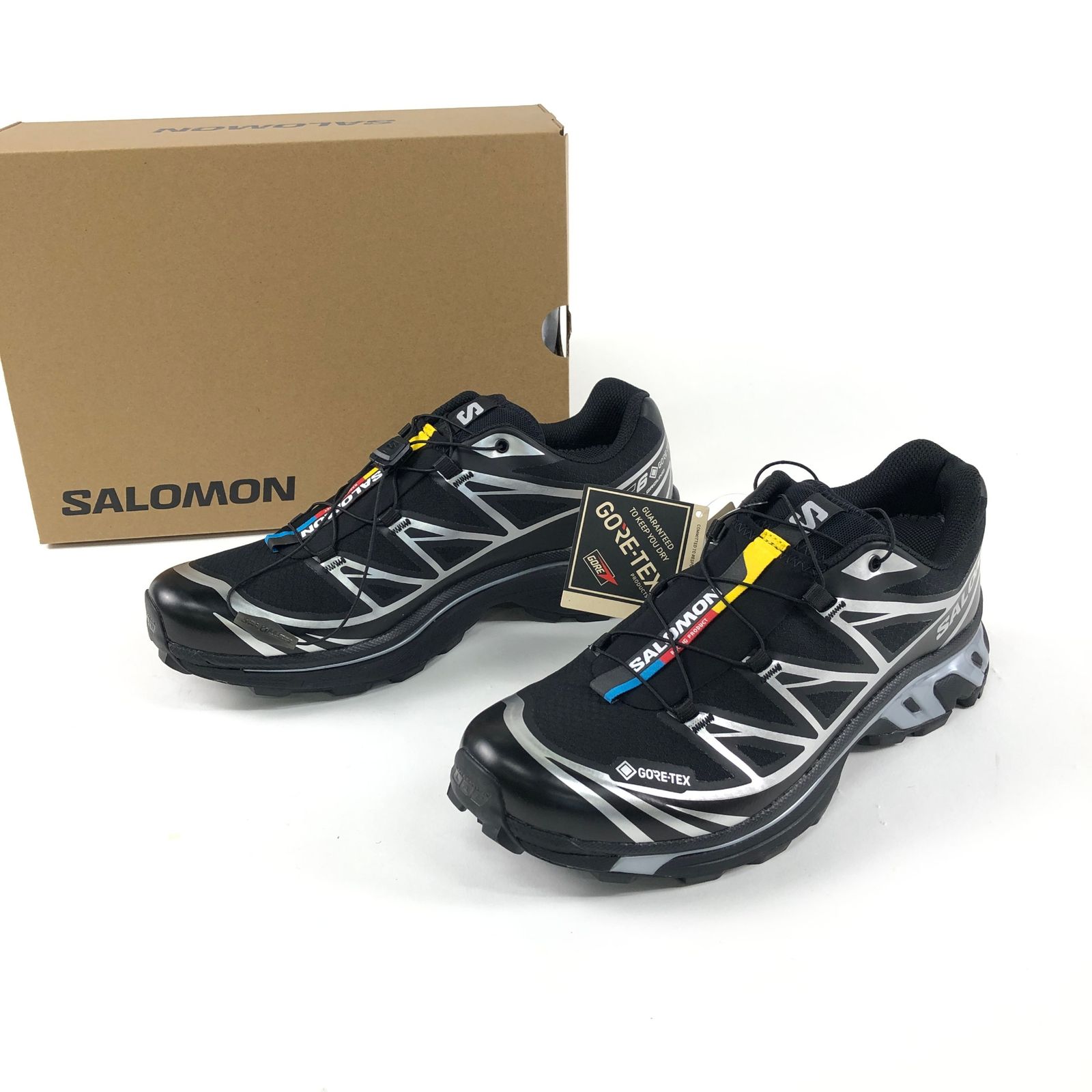 タグ・箱付 SALOMON サロモン 474506 XT-6 GTX スニーカー 27.5cm 