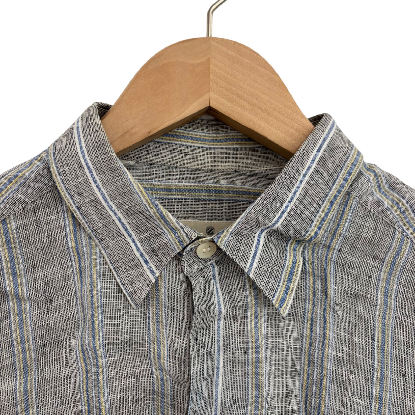 美品 Ermenegildo Zegna 総柄 リネンシャツ ゼニア 楽天市場】Ermenegildo Zegna シャツ（素材（生地・毛糸）麻