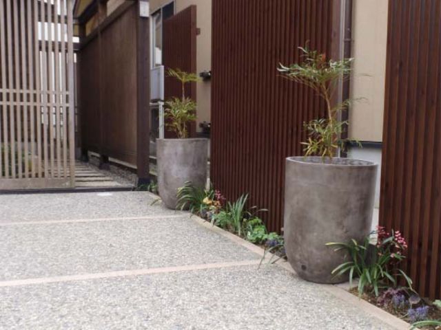 プランター 大型 おしゃれ 植木鉢 鉢 アンティーク 風 円形 円 マルモリーノ サベリ LOOP ループ 大 約直径55×高さ74 深型 大容量 ガーデニング 園芸用品 庭作り オブジェ ベランダ 店舗 カバー対応 作業効率重視