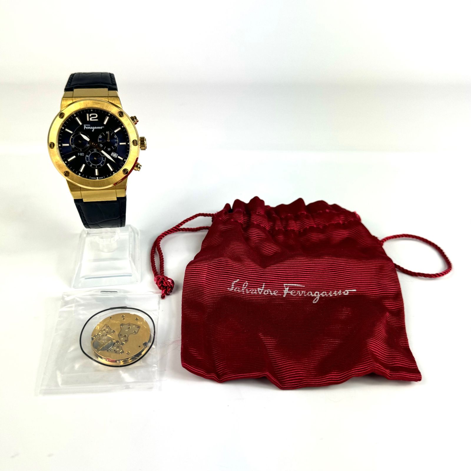OH済み】サルヴァトーレフェラガモ Salvatore Ferragamo F -80 