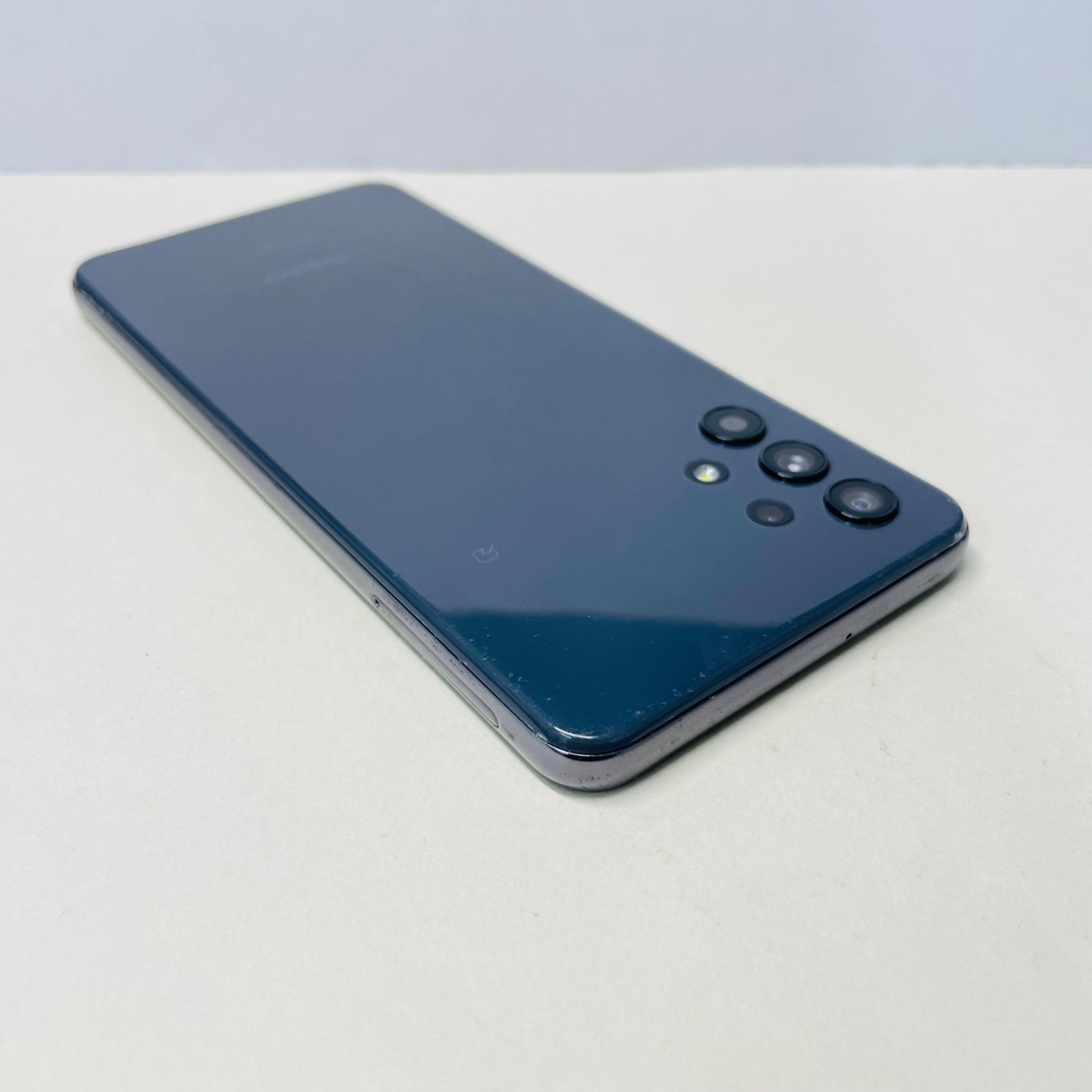 SIMロック解除済 au Galaxy A32 5G SCG08 ブラック K843 Galaxy