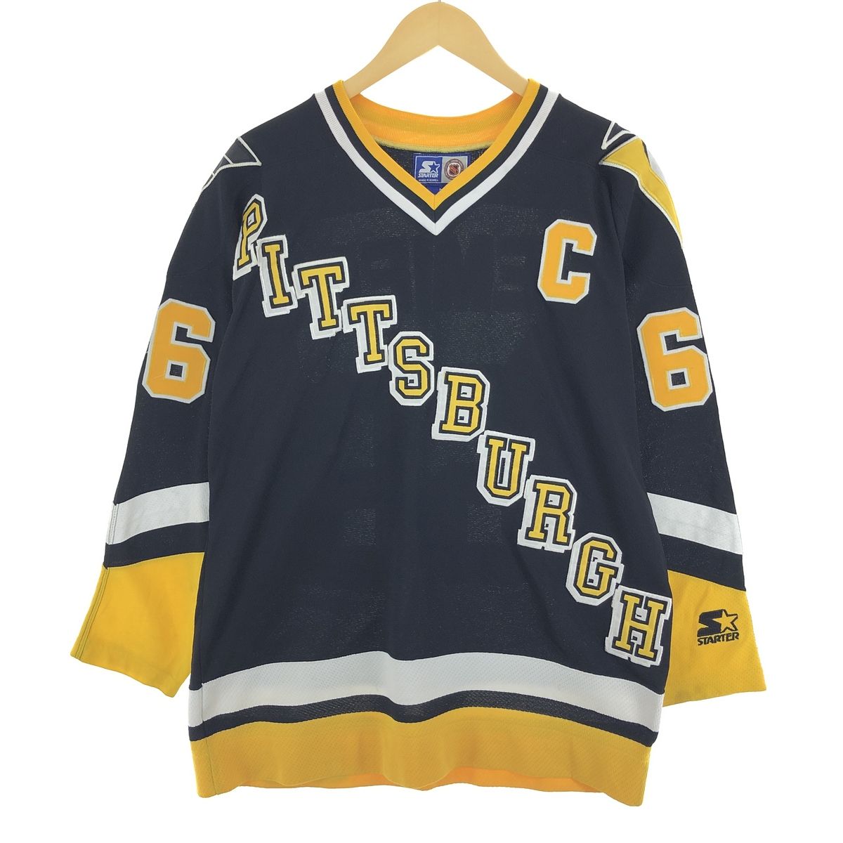 古着 スターター Starter NHL PITTSBURGH PENGUINS ピッツバーグ